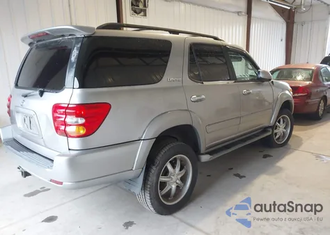 2001 Toyota Sequoia Limited V8 from USA, damaged, VIN 5TDBT48A21S004330